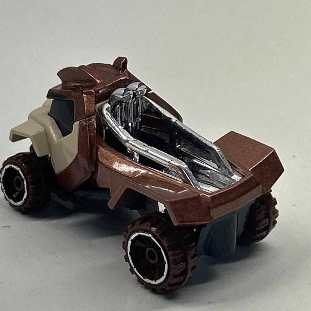 Hot‎ Wheels Tasmanian Devil Brown Tan Dune Buggy K01 Mattel 2016 Toy Car